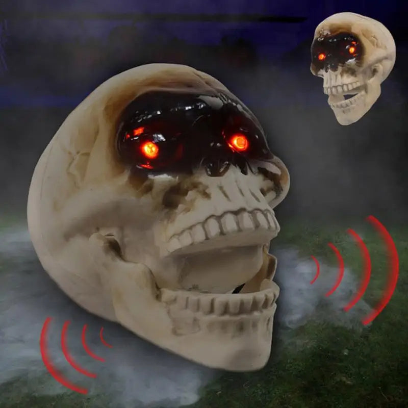 Animated Floating Skeleton Decoration