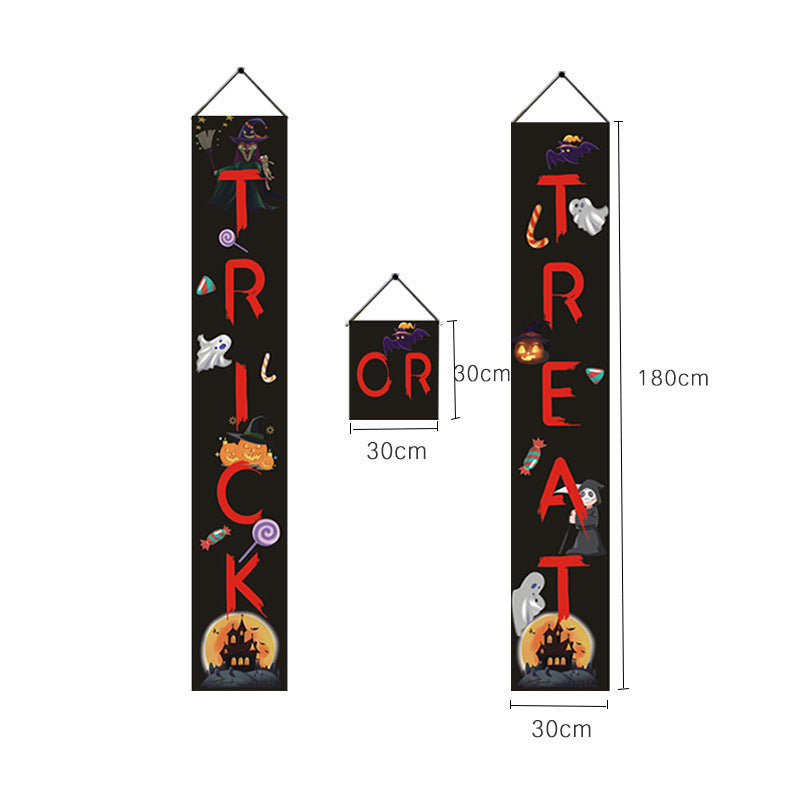 Halloween door couplet banner