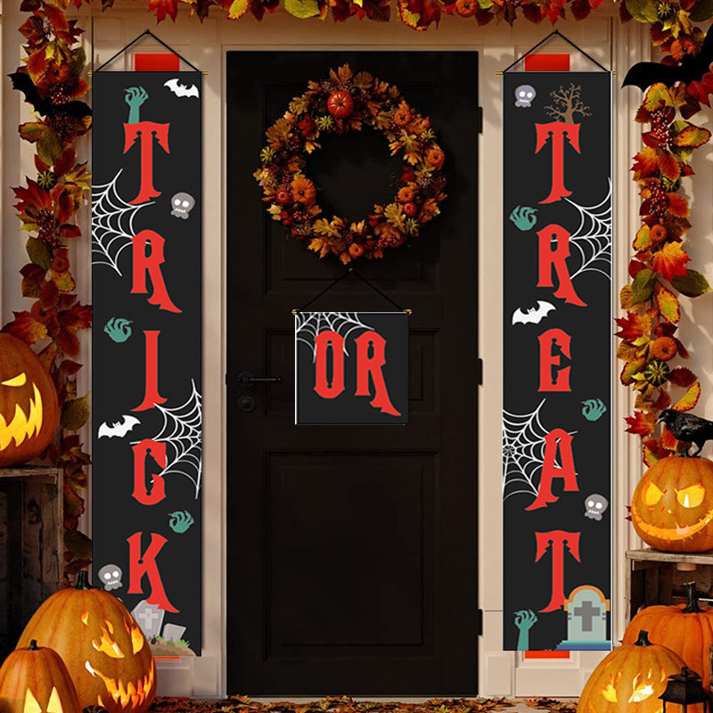 Halloween door couplet banner