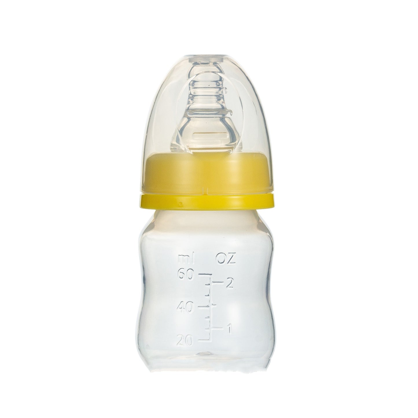 Stereoscopic Sucking PP Silica Gel Baby Care Bottle