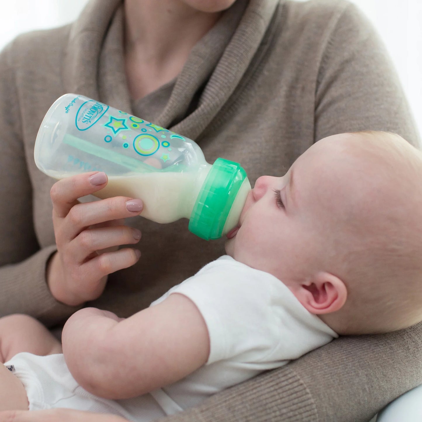 Options+ Wide-Neck Baby Bottle Nipple - Level 4, Fast Flow - 6-Pack - 9M+