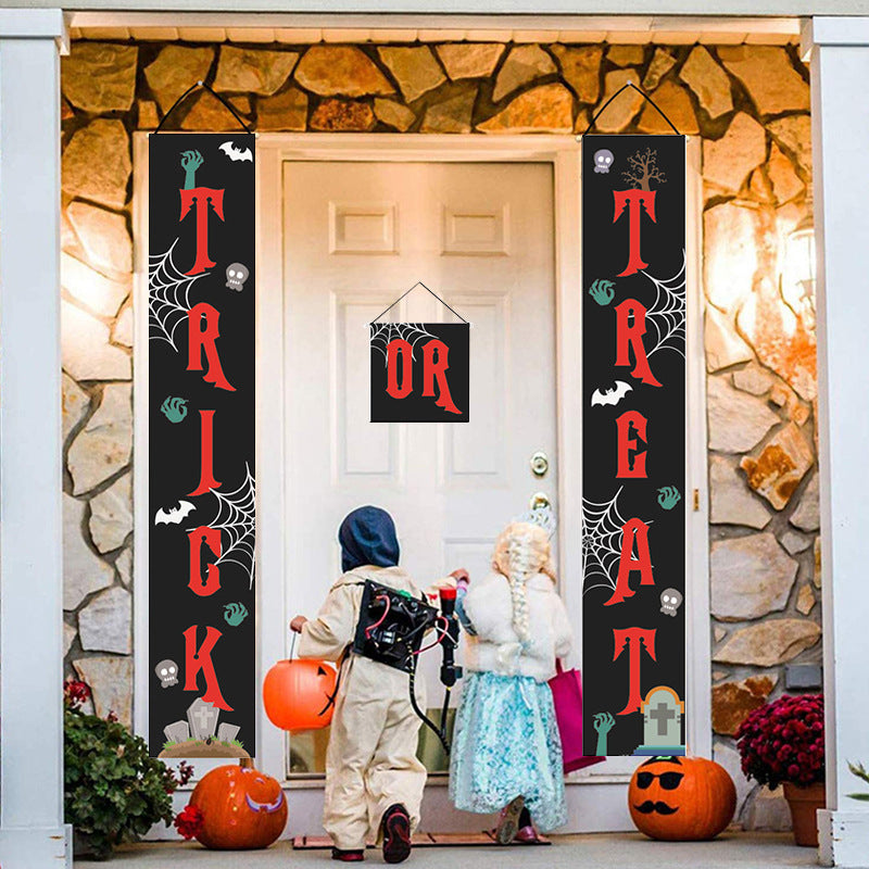 Halloween door couplet banner