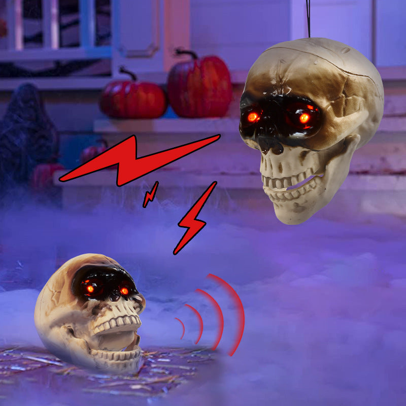 Animated Floating Skeleton Decoration