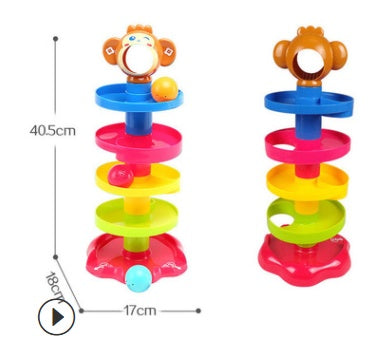 Jenga ball toy