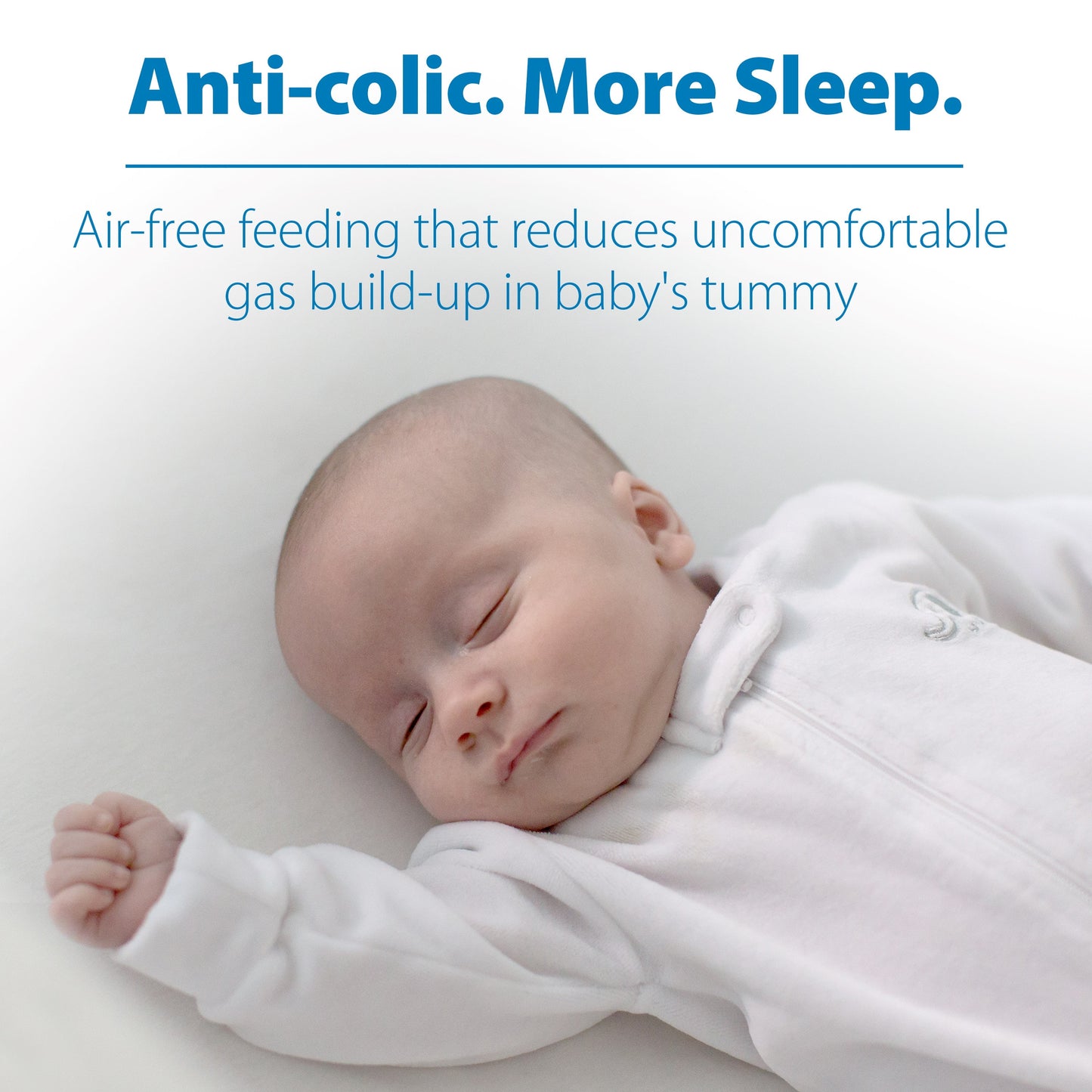 Natural Flow Anti-Colic Options+ Narrow Baby Bottle, 8 Oz/250 Ml, with Level 1 Slow Flow Nipple, Purple, 0M+, 3 Pack