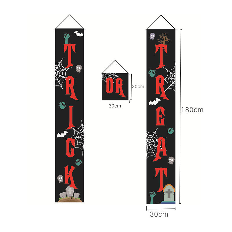 Halloween door couplet banner