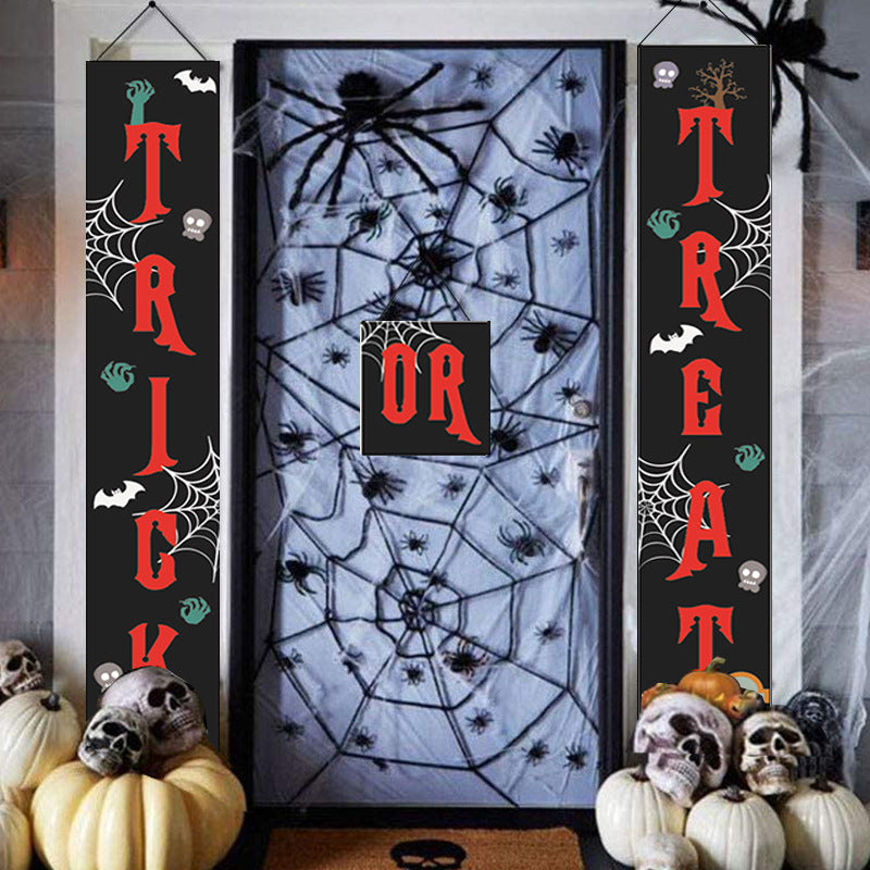 Halloween door couplet banner