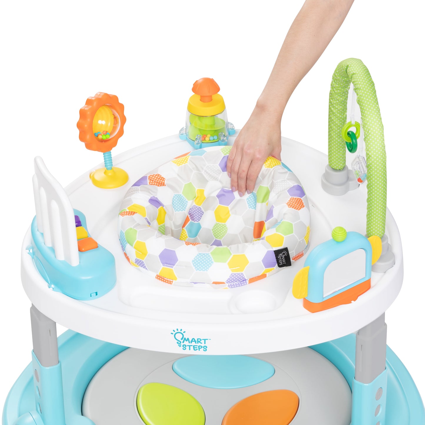 Smart Steps by Bounce N’ Dance 4-In-1 Activity Center Walker