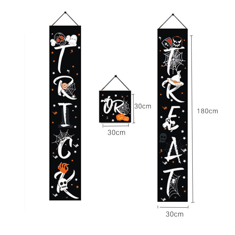 Halloween door couplet banner
