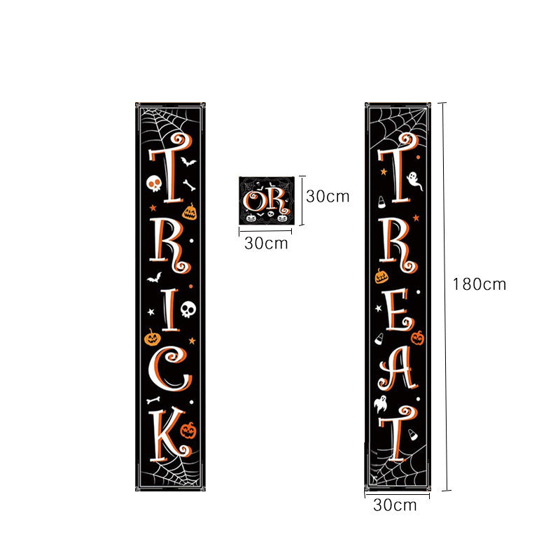 Halloween door couplet banner