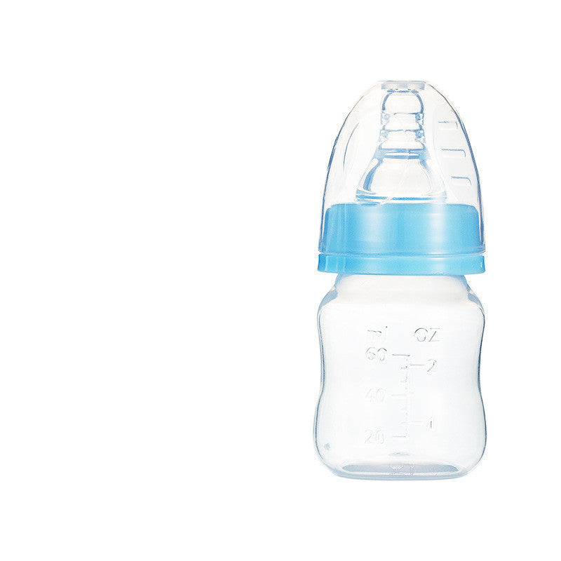 Stereoscopic Sucking PP Silica Gel Baby Care Bottle