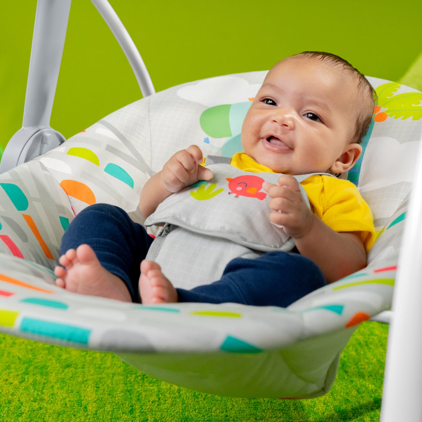 Playful Paradise Portable Compact Baby Swing