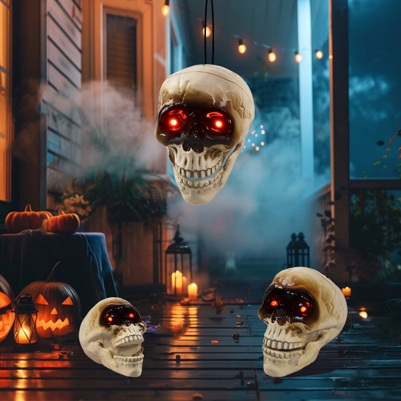 Animated Floating Skeleton Decoration