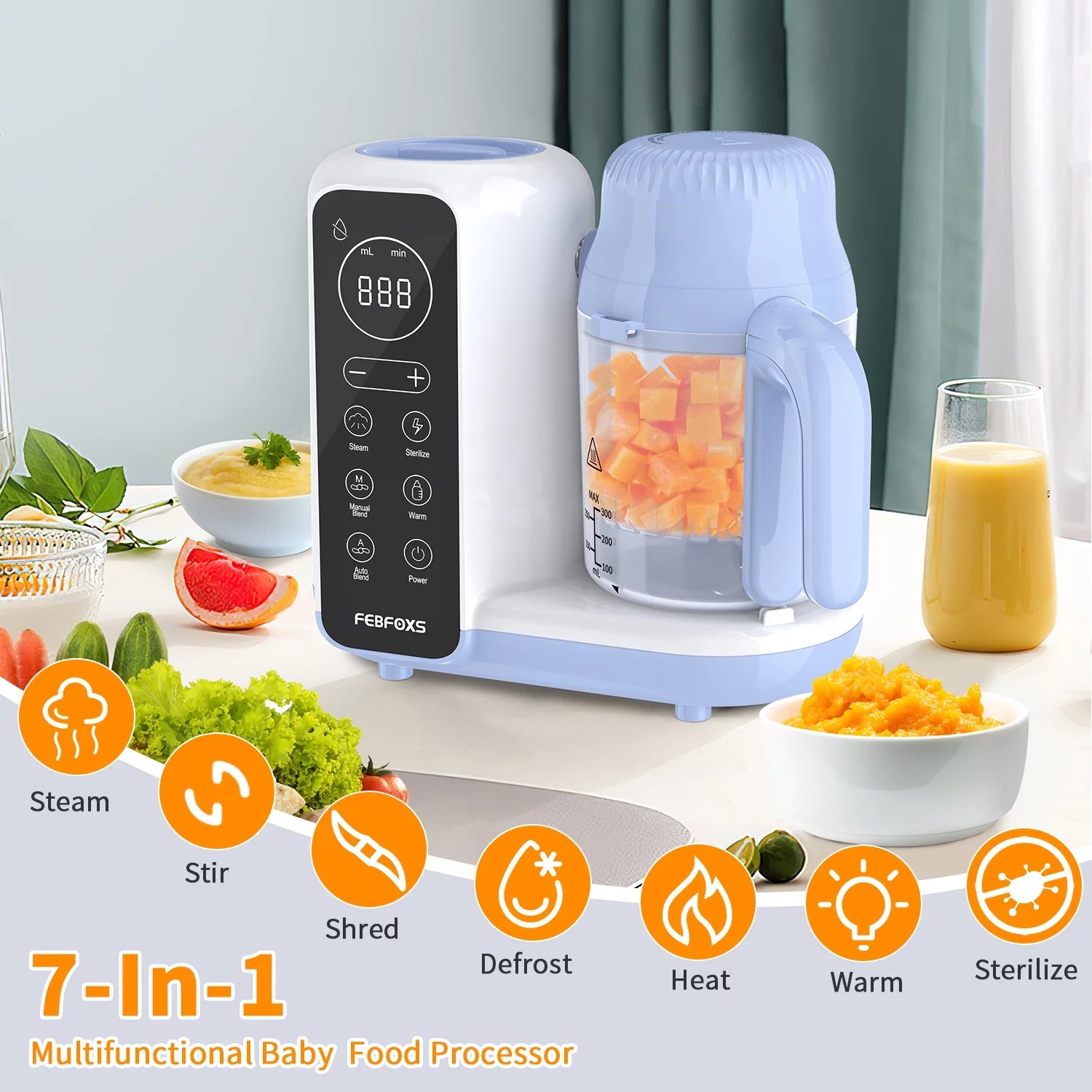 Multi-Function Baby Food Processor