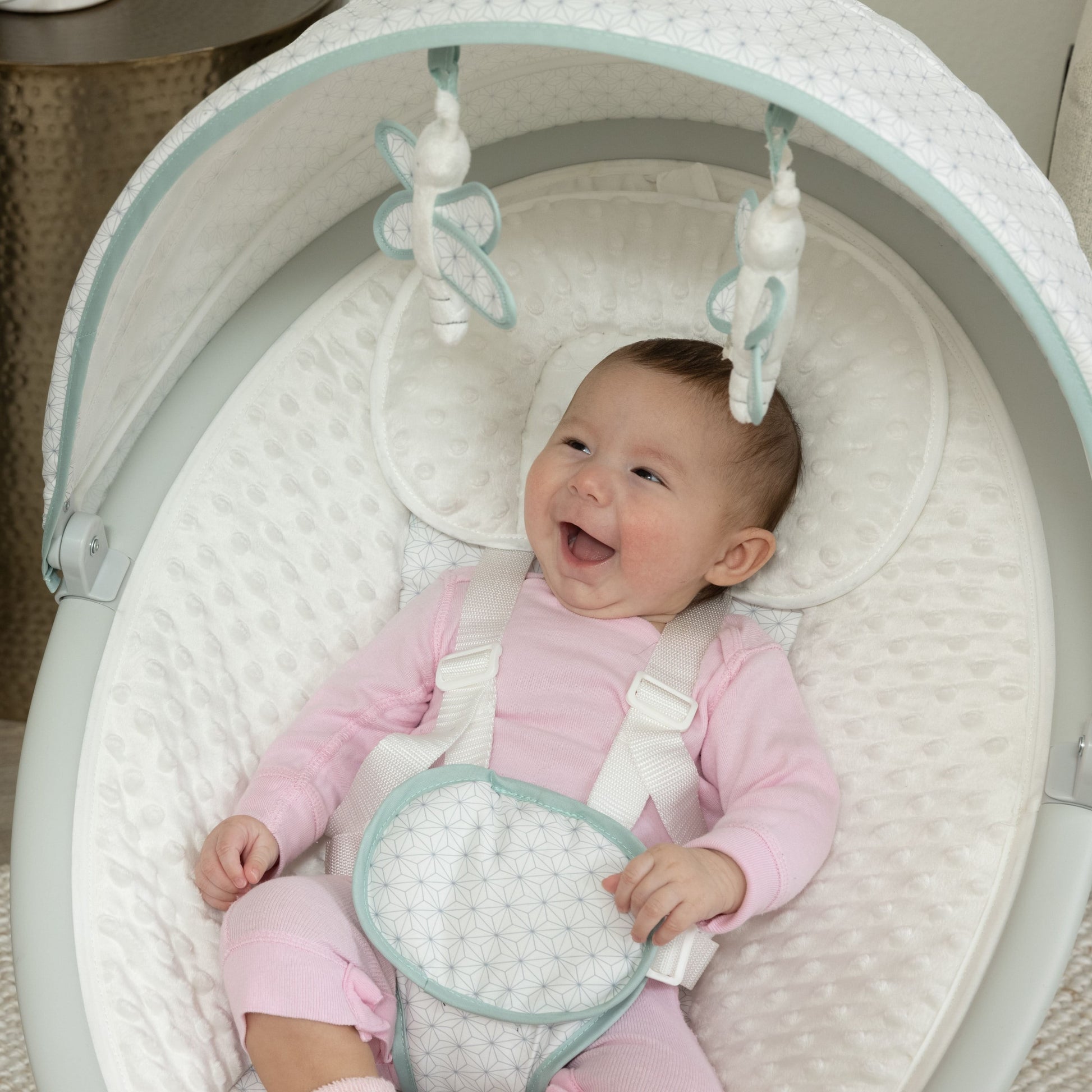 Tranquility Bluetooth Enabled Indoor Baby Swing (Stardust)