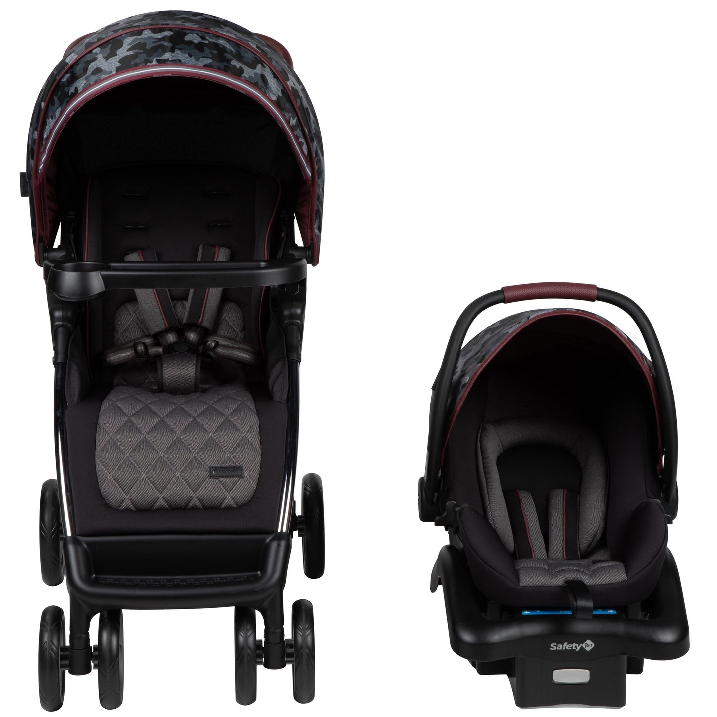 Travel System Stroller and Infant Car Seat - Heather Camo