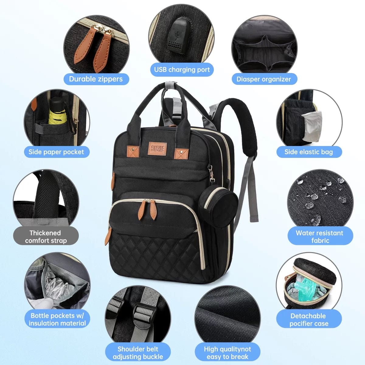 Diaper Bag Backpack