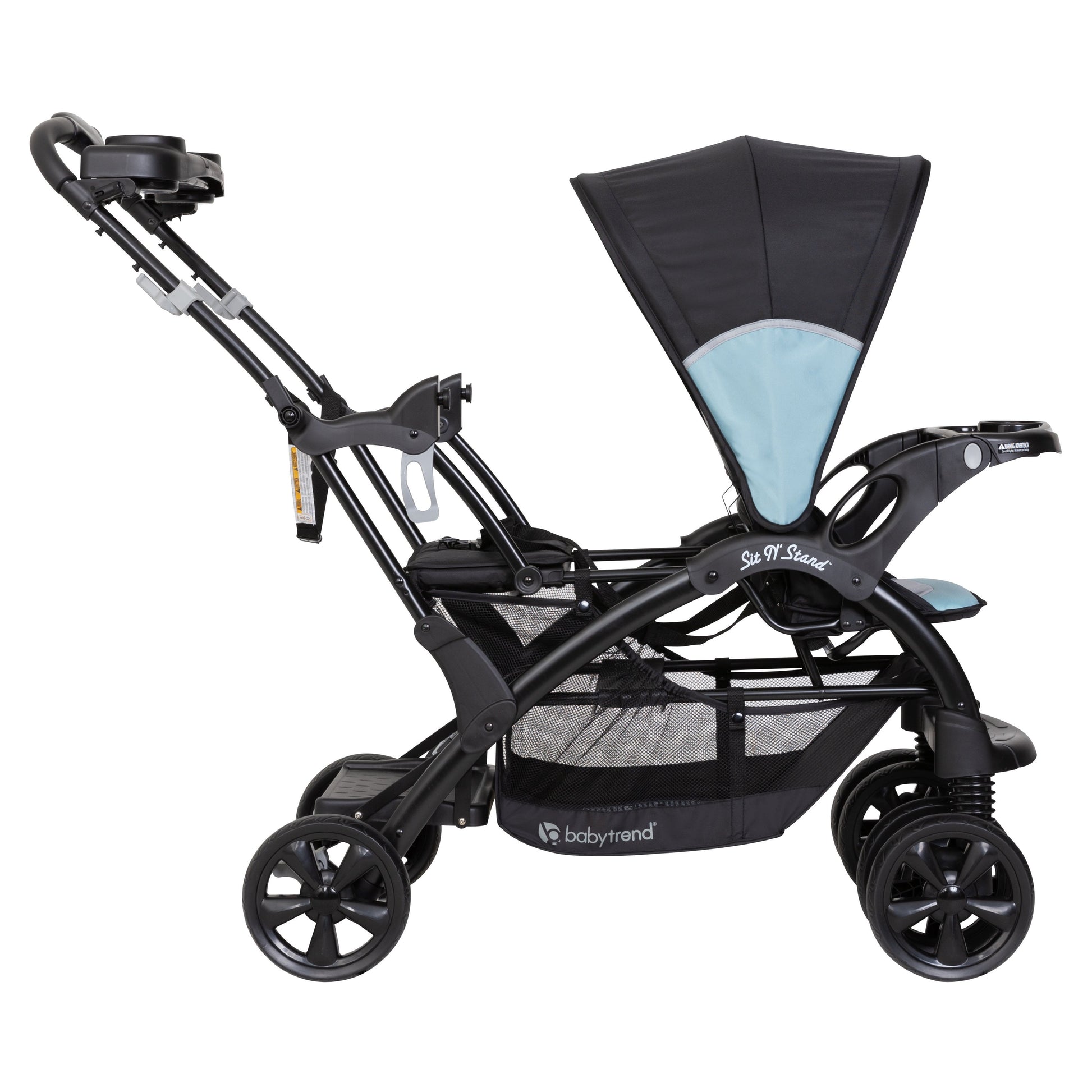 Sit N' Stand Strollers, Solid Print Desert Blue