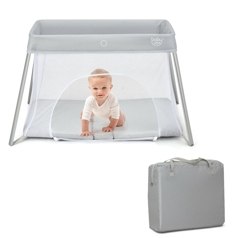 Portable Baby Playpen with Carrying Bag