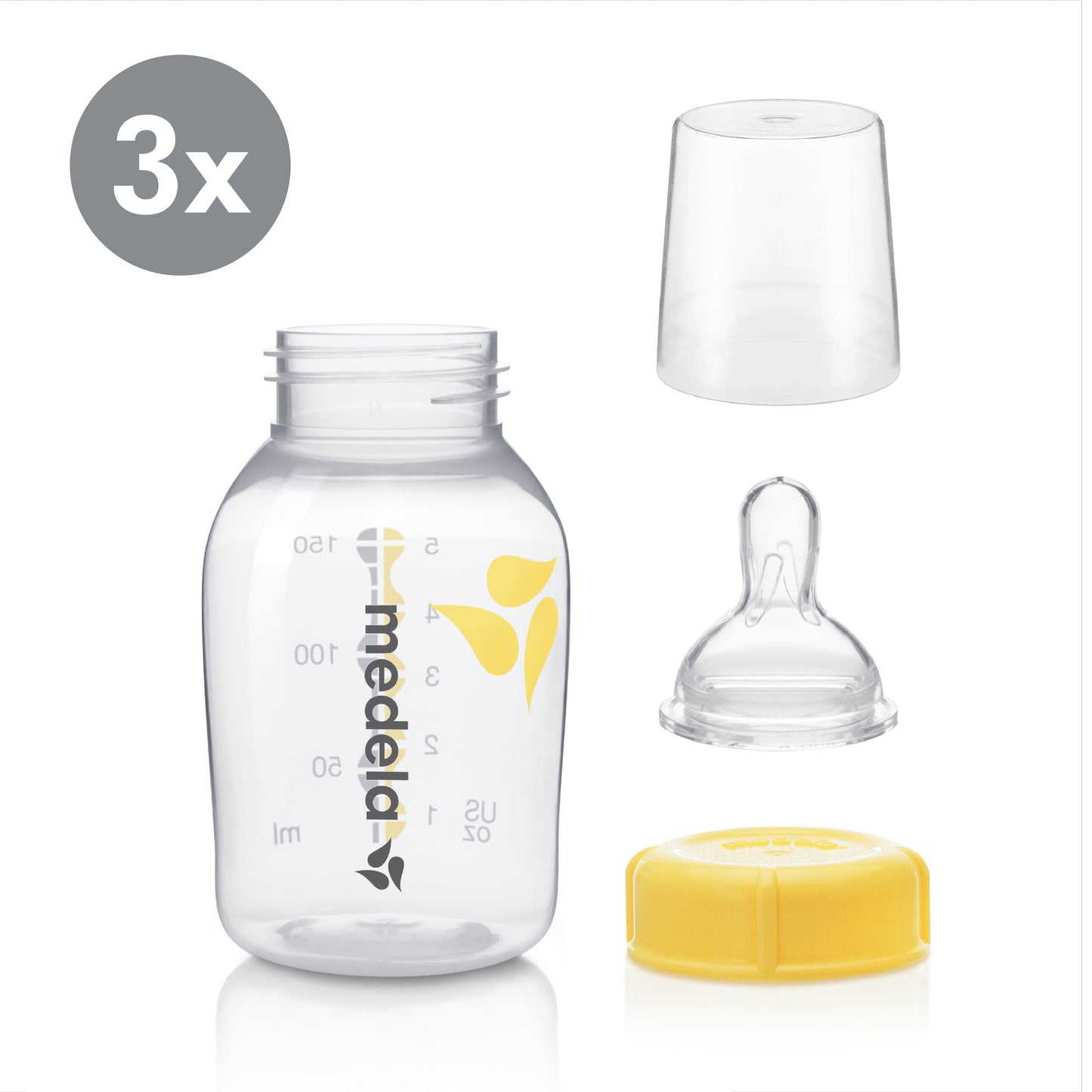 Store and Feed Set Includes Breast Milk Storage Bottles, Nipples, Breast Milk Storage Bags