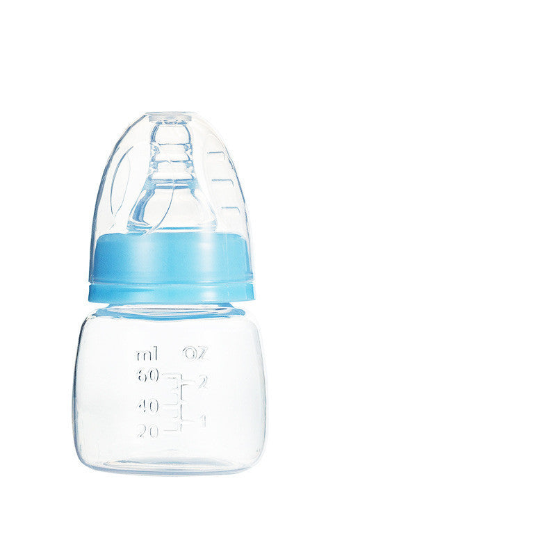 Stereoscopic Sucking PP Silica Gel Baby Care Bottle
