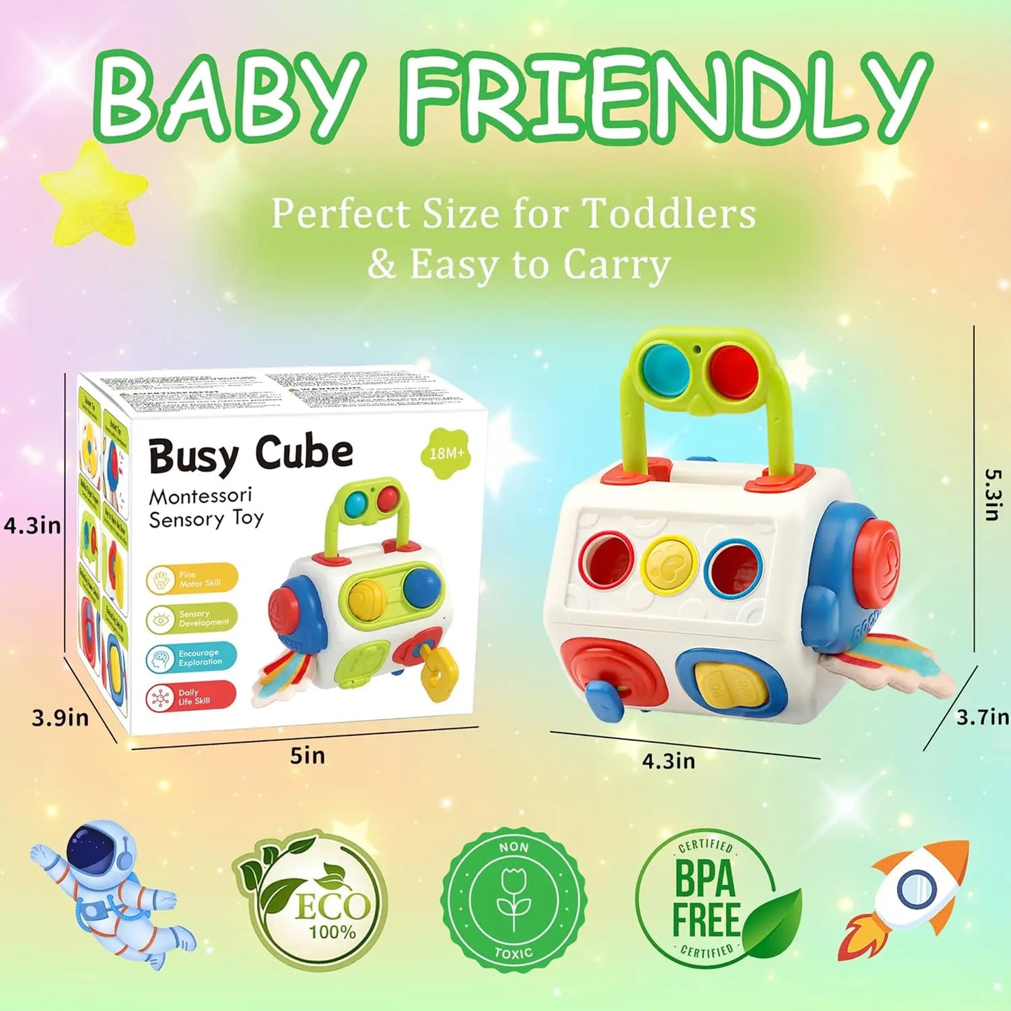 Busy Baby Cube