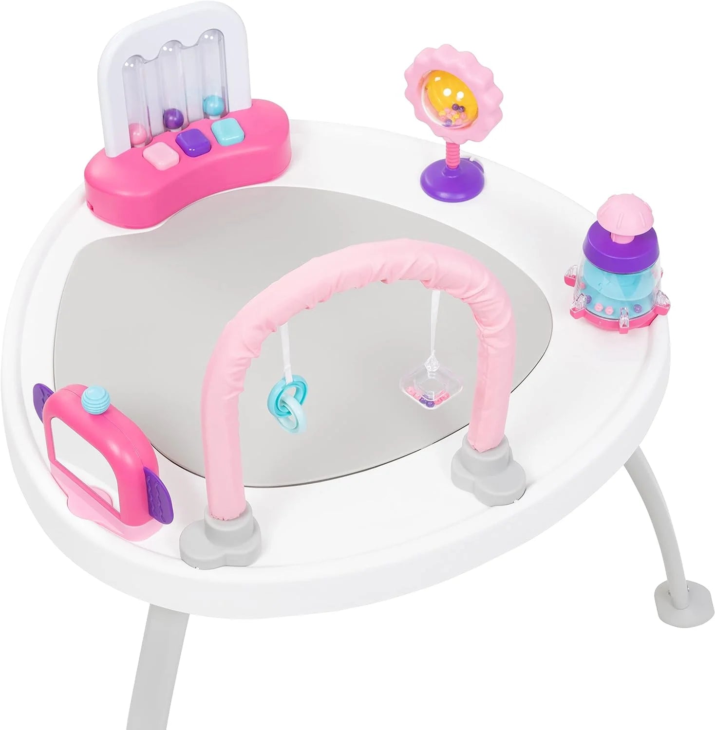 3-In-1 Bounce N' Play Activity Center Plus, Princess Pink