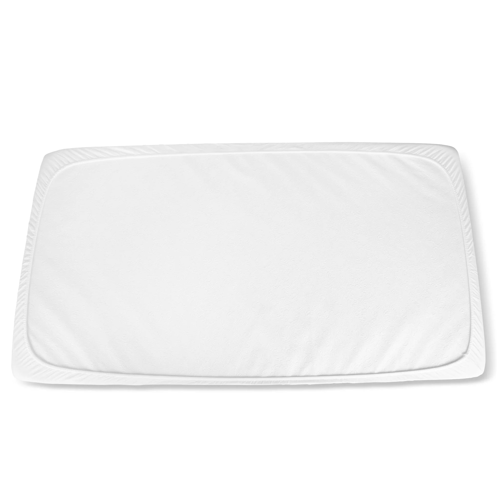 Cotton Sateen Luxury Mattress Pad - Soft and Comfortable with Thick and Odorless Alternative down Filling - Weaved with 300 Thread Count - Crib