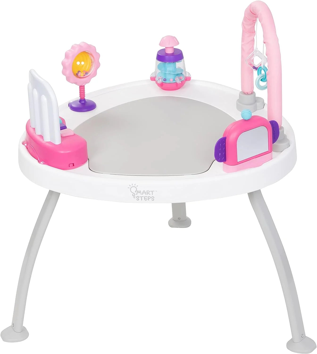 3-In-1 Bounce N' Play Activity Center Plus, Princess Pink