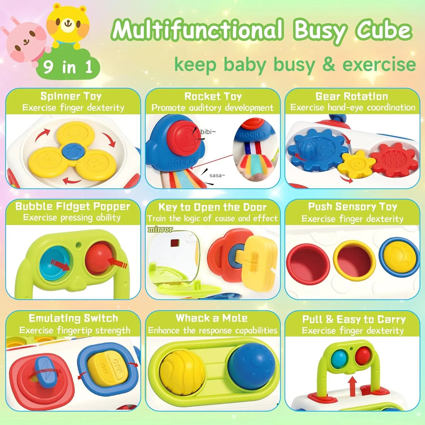 Busy Baby Cube