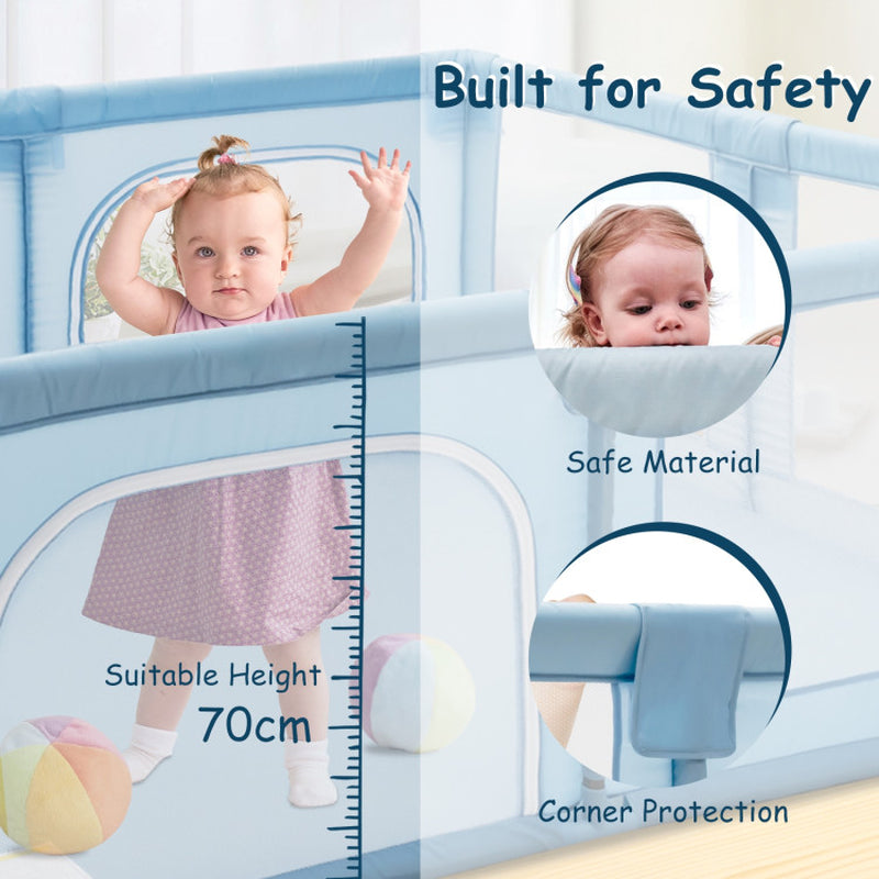 Extra Large Baby Sturdy Kids Activity Center Safety Playpen