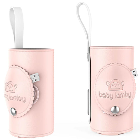 Baby Lamby Portable Travel Bottle Warmer with USB Connector