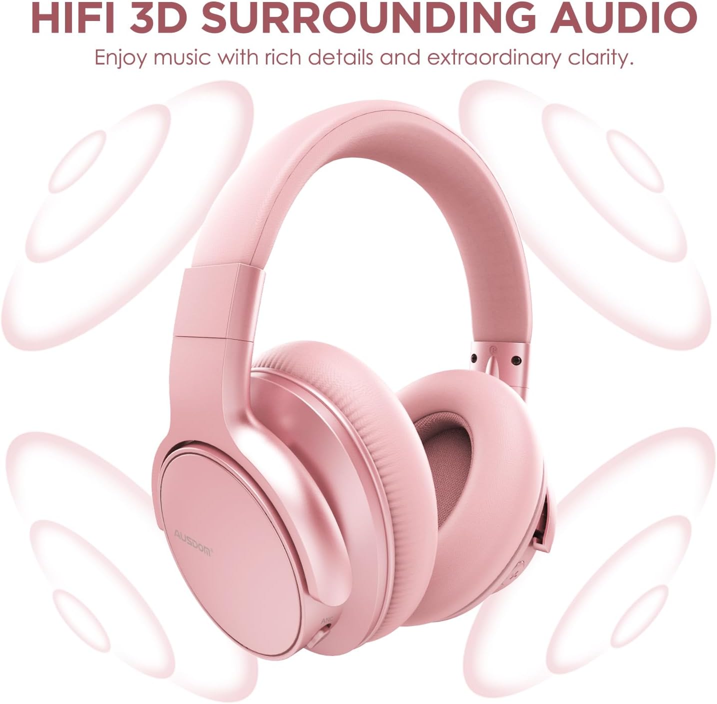 E7 Bluetooth 5.0 Active Noise Cancelling Headphones