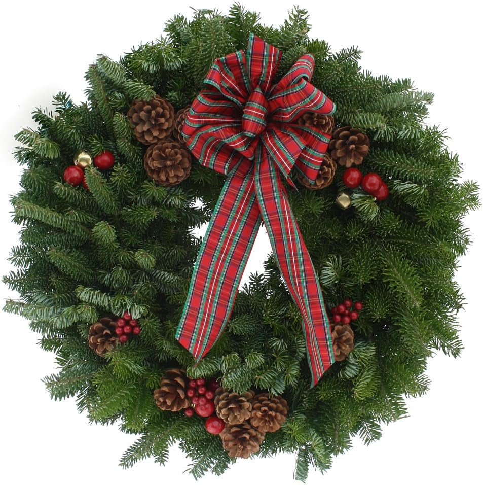 20-Inch Highland Maine Balsam Wreath