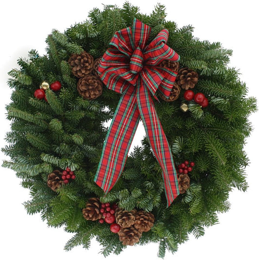 20-Inch Highland Maine Balsam Wreath