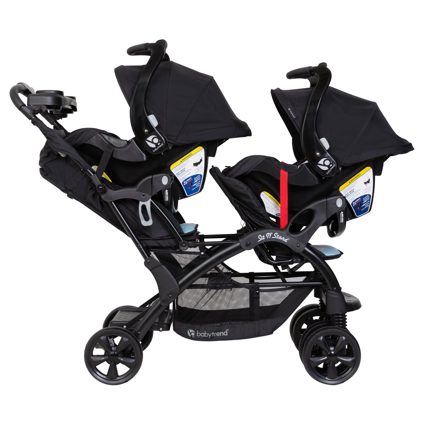 Sit N' Stand Strollers, Solid Print Desert Blue