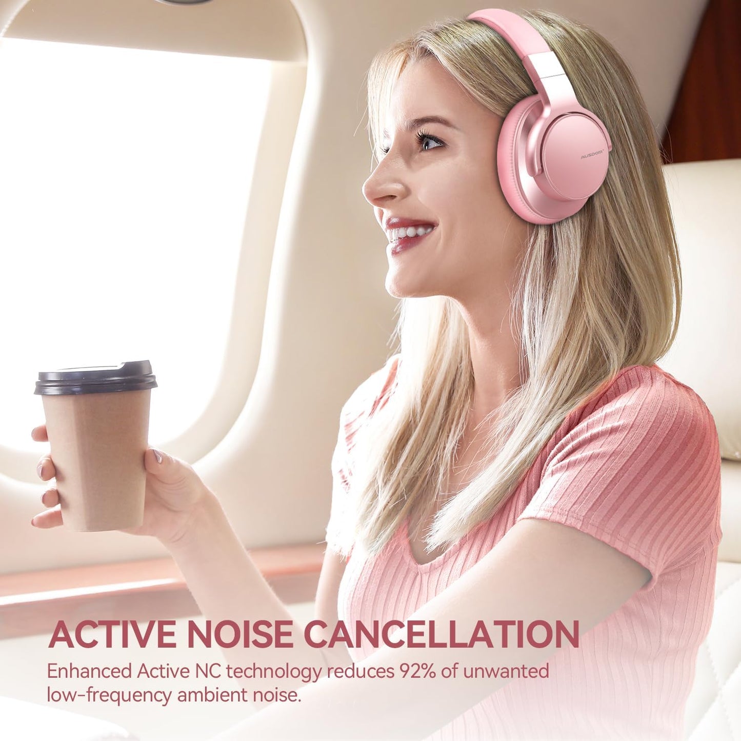 E7 Bluetooth 5.0 Active Noise Cancelling Headphones