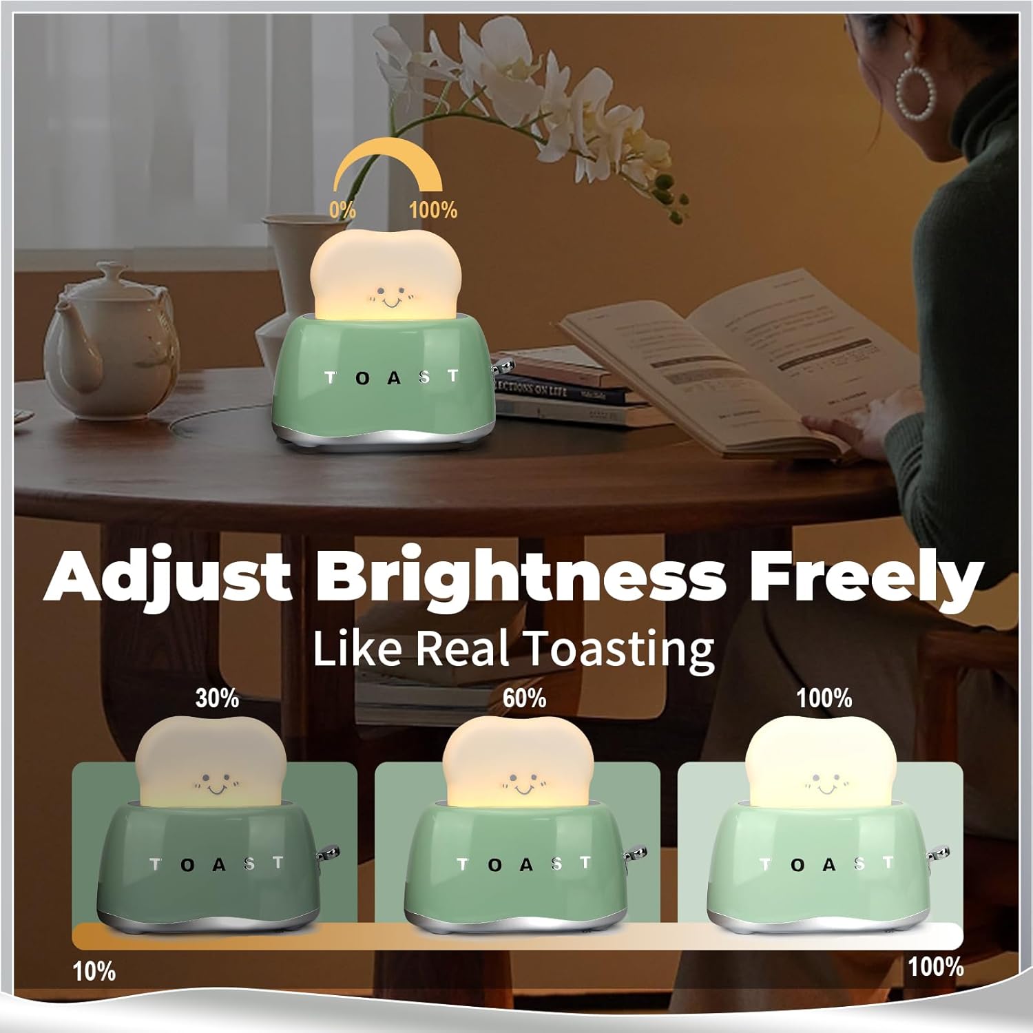 Retro Decor Toaster Lamp