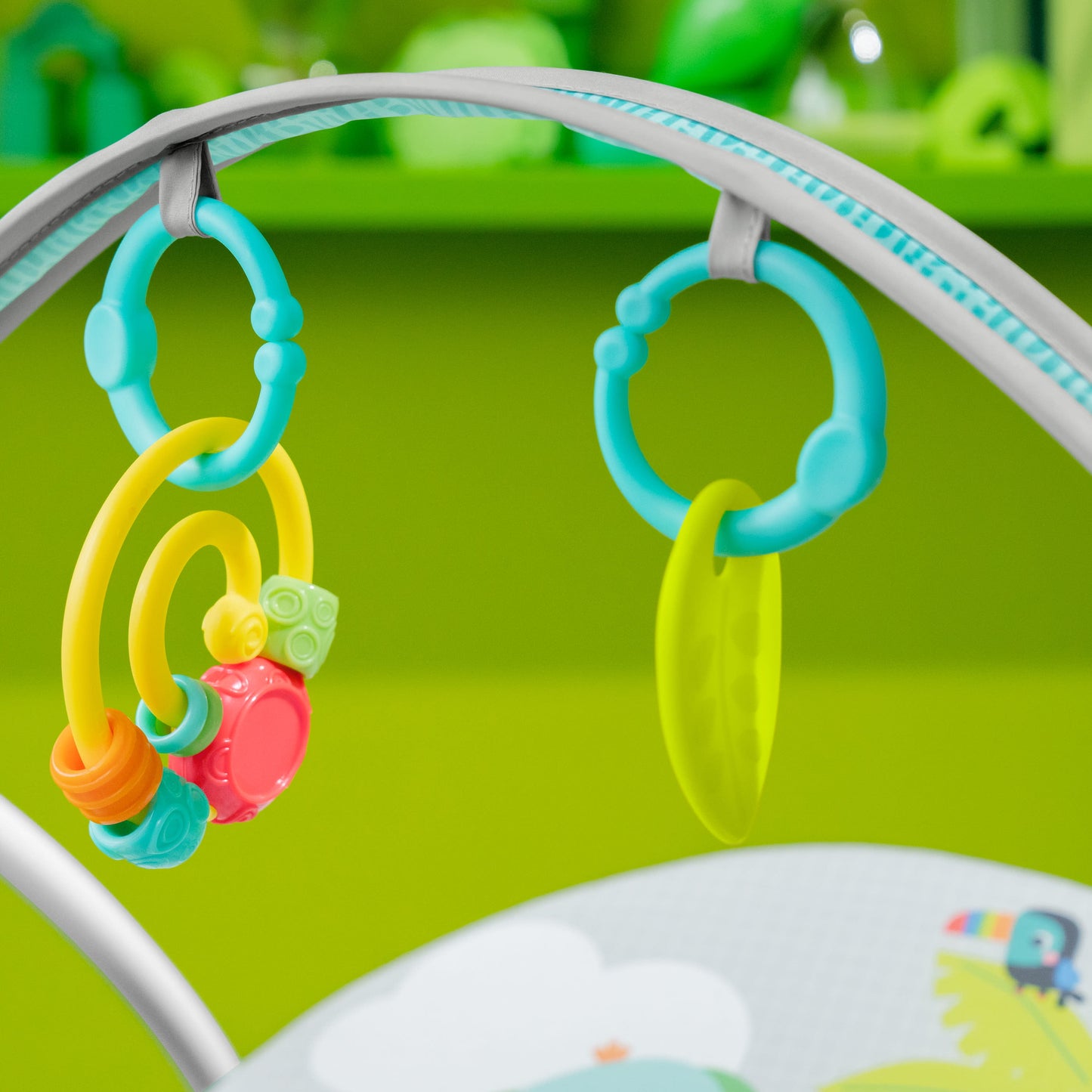 Playful Paradise Portable Compact Baby Swing 