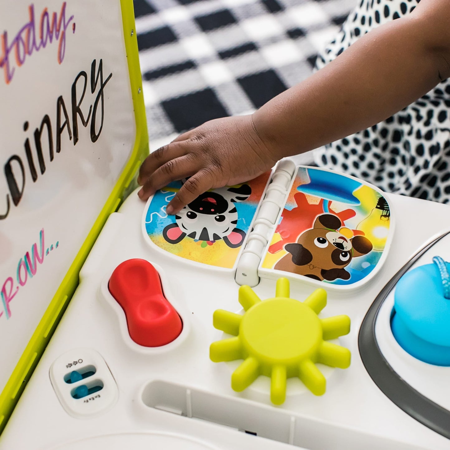 Removable Curiosity Table Unisex Toddler Activity Center