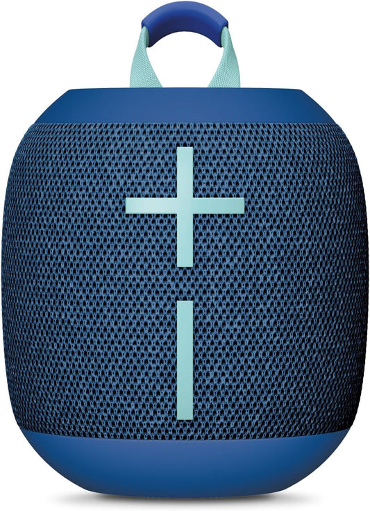 WONDERBOOM 4 Portable Waterproof Bluetooth Speaker with Big Bass and 360-Degree Sound, Dustproof Floating Speaker with 131Ft (40M) Range - Blue