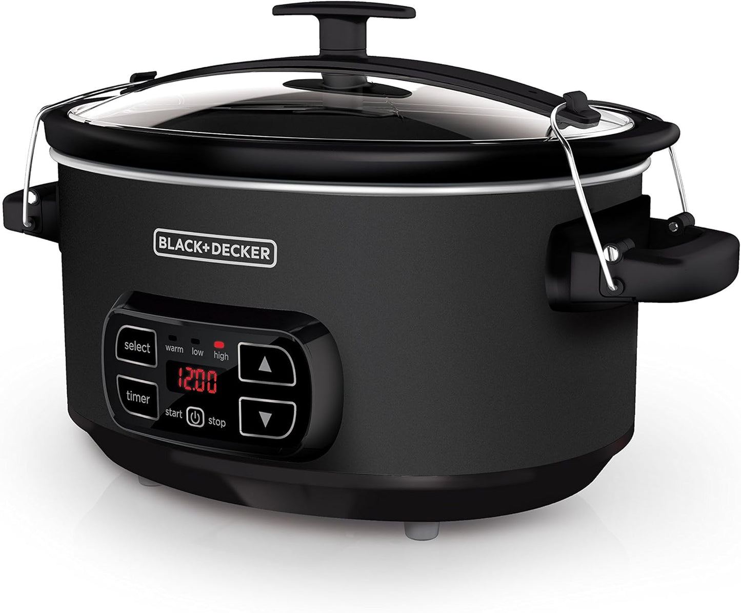 BLACK + DECKER 7-Quart Chalkboard Slow Cooker