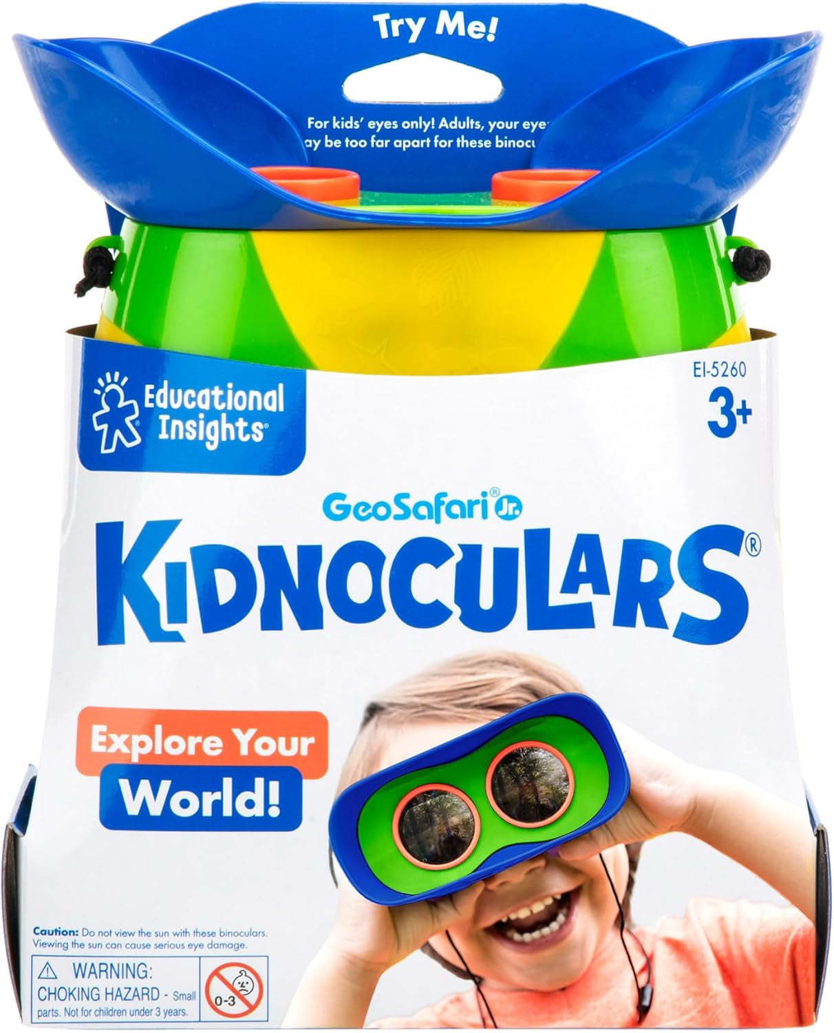 Geosafari Jr. Kidnoculars - Binoculars for Kids Ages 3+