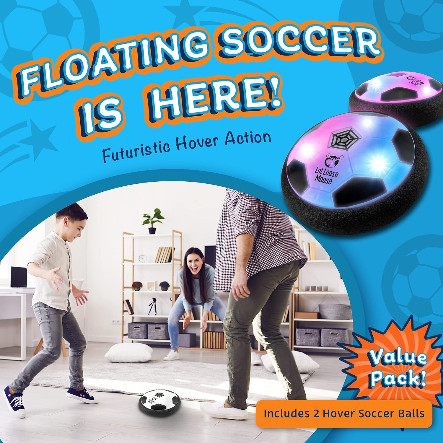 Hover Soccer Ball Set of 2 