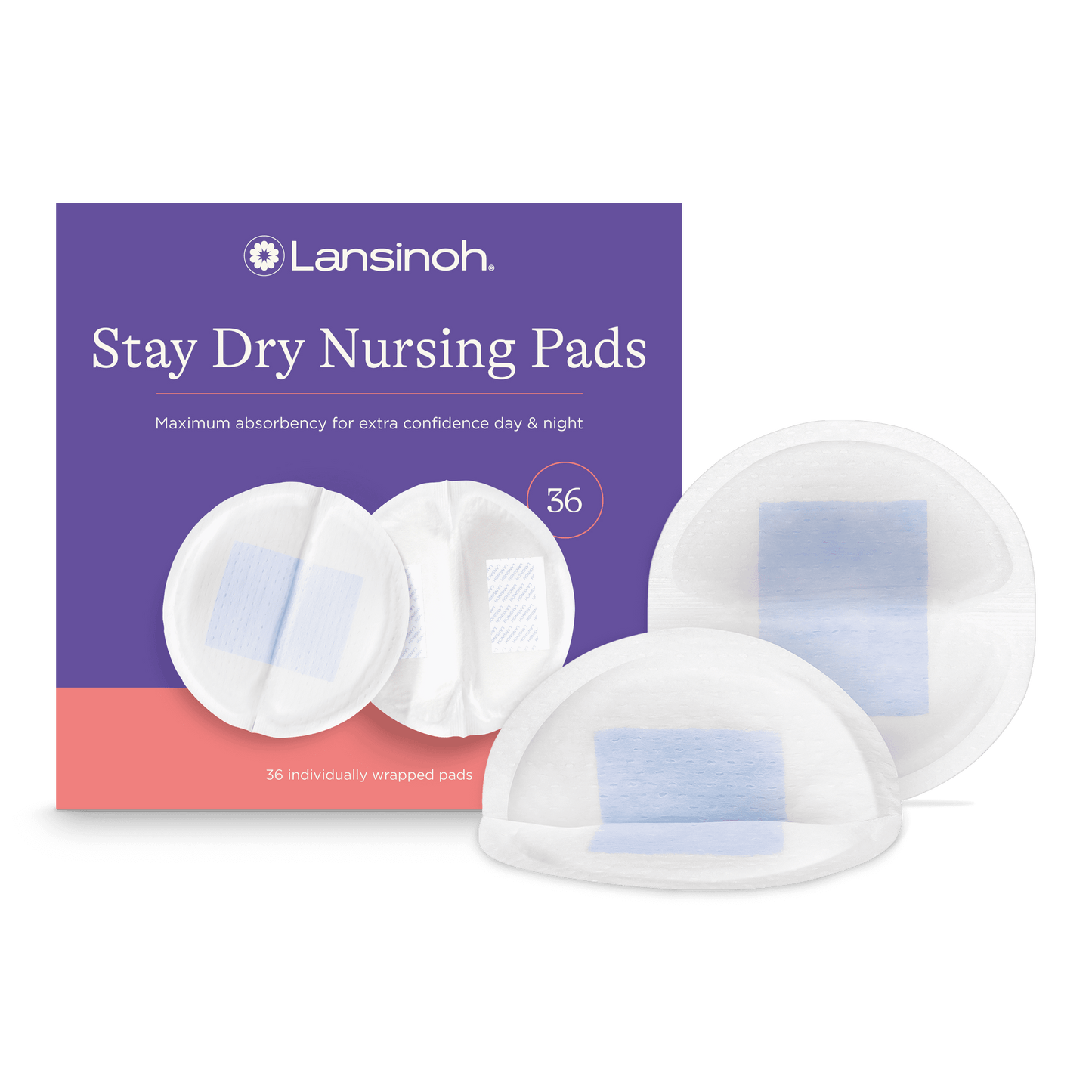 Stay Dry Disposable Nursing Pads for Breastfeeding, 36 Count