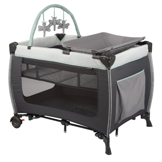 Willow Rocking Baby Play Yard with Full Size Bassinet, Stardust