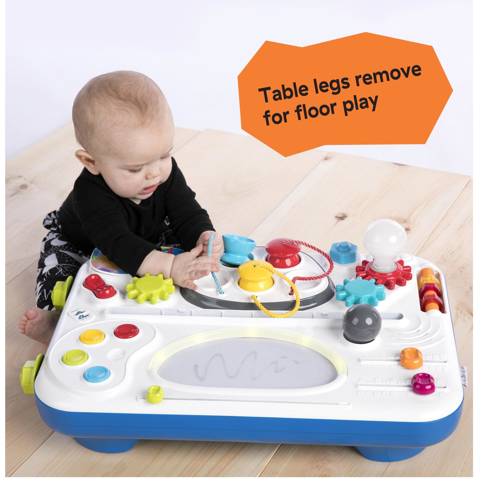 Removable Curiosity Table Unisex Toddler Activity Center