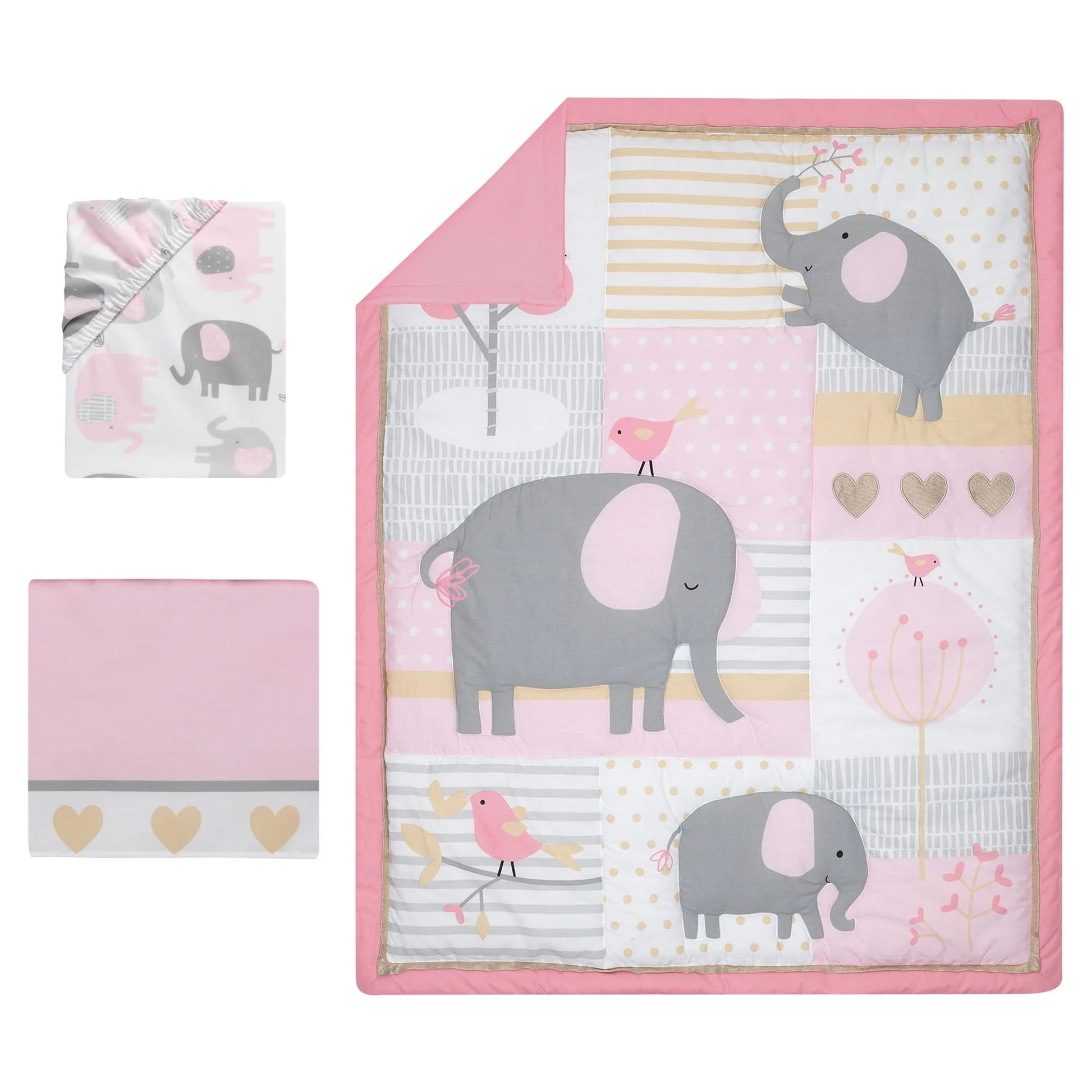 Eloise 3-Piece Crib Bedding Set 