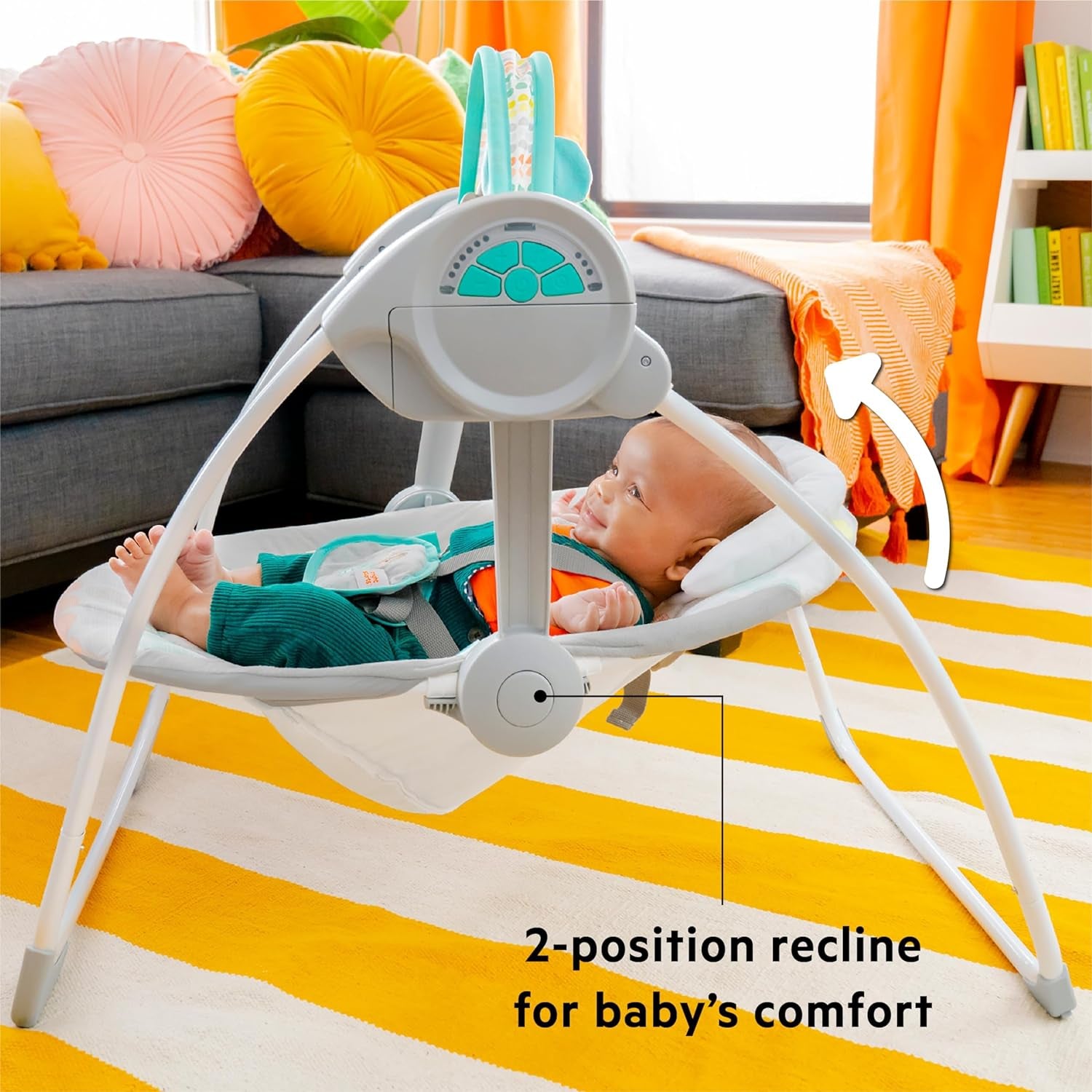 Bright Starts Portable Swing