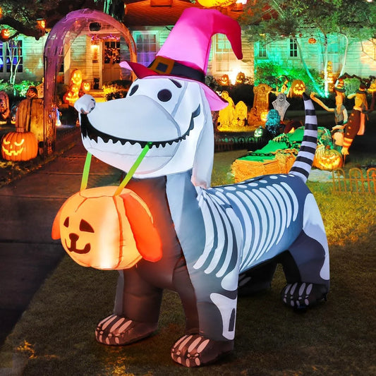 Halloween Inflatable 5.7 FT Halloween Dog